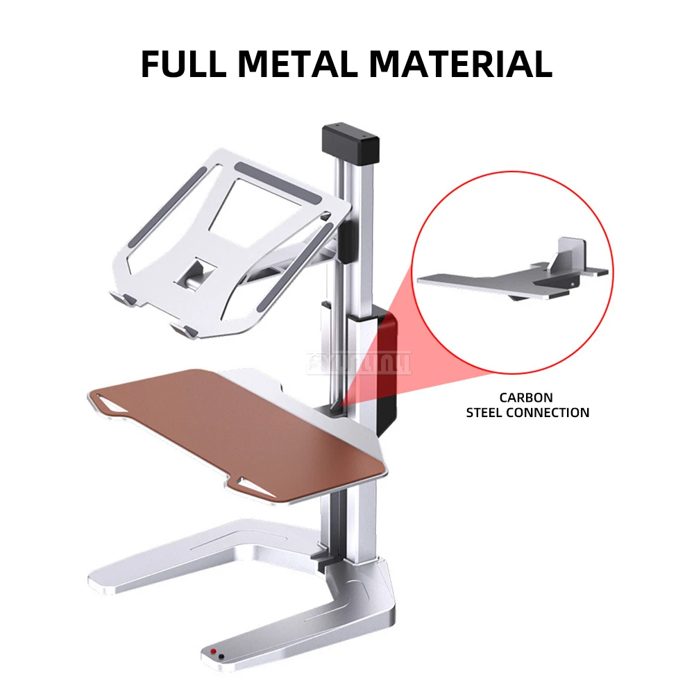 Adjustable MountElectric Height-Adjustable Standing, Standing Laptop Stand;Computer Stand; 