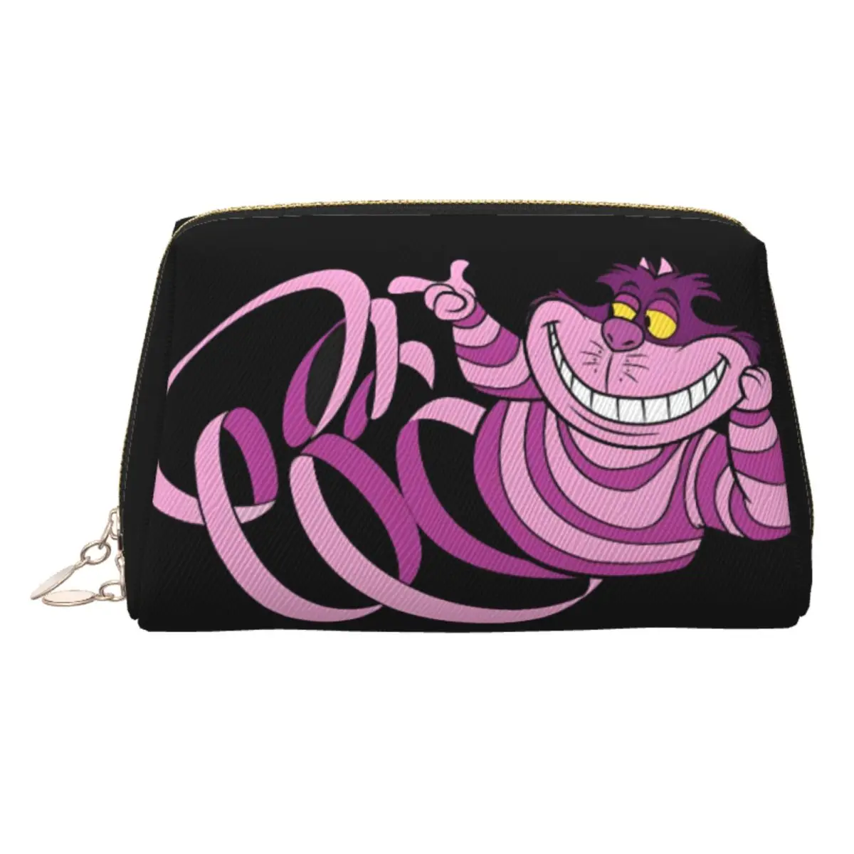 

Custom Cheshire Cat Face Cartoon Travel Cosmetic Bag for Women Mangas Makeup Toiletry Organizer Ladies Beauty Storage Dopp Kit