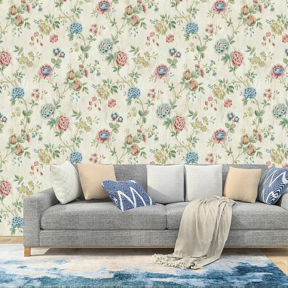 Custom Broken flowers restored fields Wallpaper for living Room mural wallpapers decor decoration wall stickers home improvement