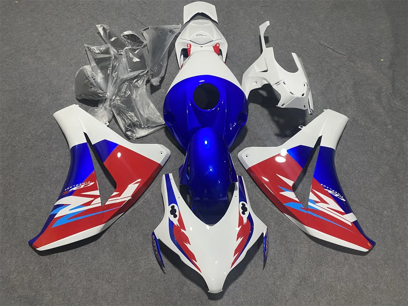 Motorcycle Fairing Kit fits to CBR1000RR 2008 2009 2010 2011 CBR1000 08 09 10 11 Year fairing Blue White Red motorcycle housing