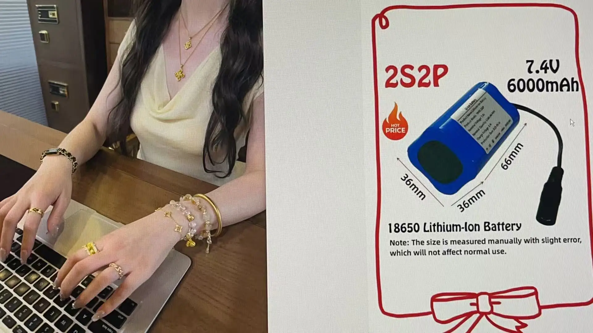 

2S2P 18650 7.4V 6000mAh Li-ion battery Pack for Remote Control Fish Finder Fishing Bait Boat Spare Parts RC Toys Accessories