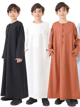 רמדאן ילדים אבאיה לבגדי תפילה בנים ילדים קביה מוסלמית אבאיה טורקיה ערבית איסלאם ג'לאבה הום רובה מוסלמנית הומברה