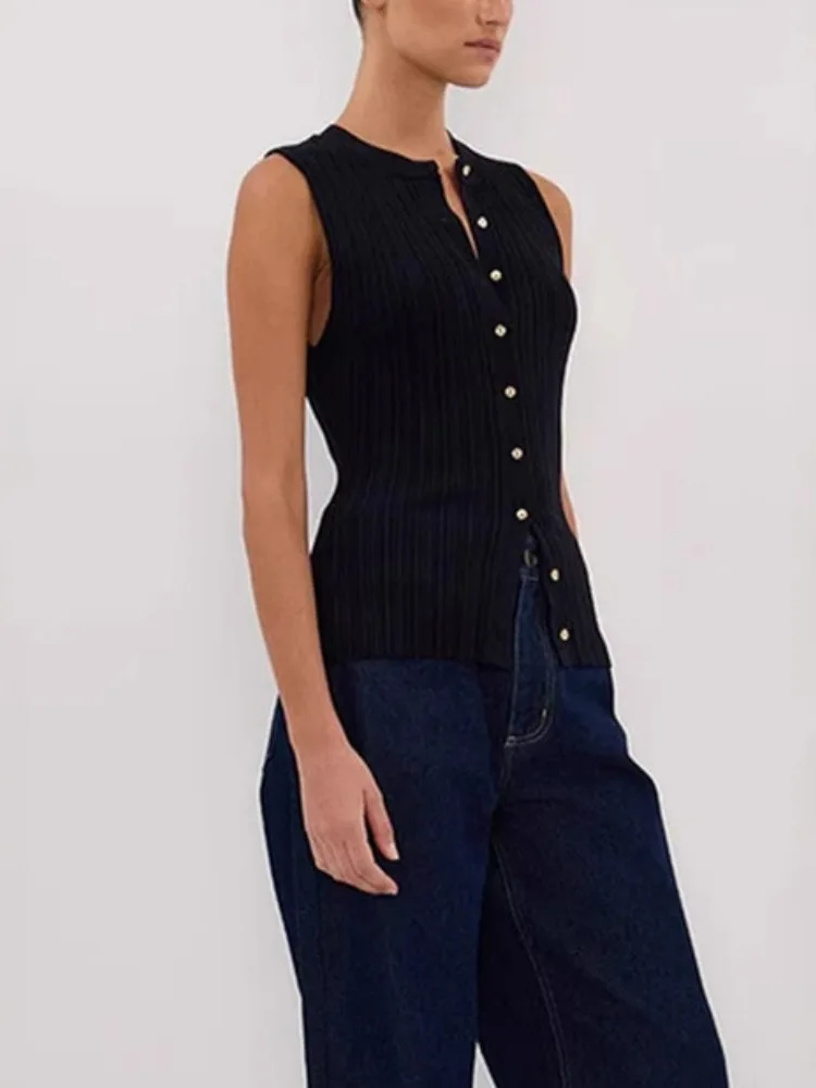 

Однобортный топ, небольшой вязаный кардиган в европейском и американском стиле, новый стиль облегающей спины и популярный тренд.