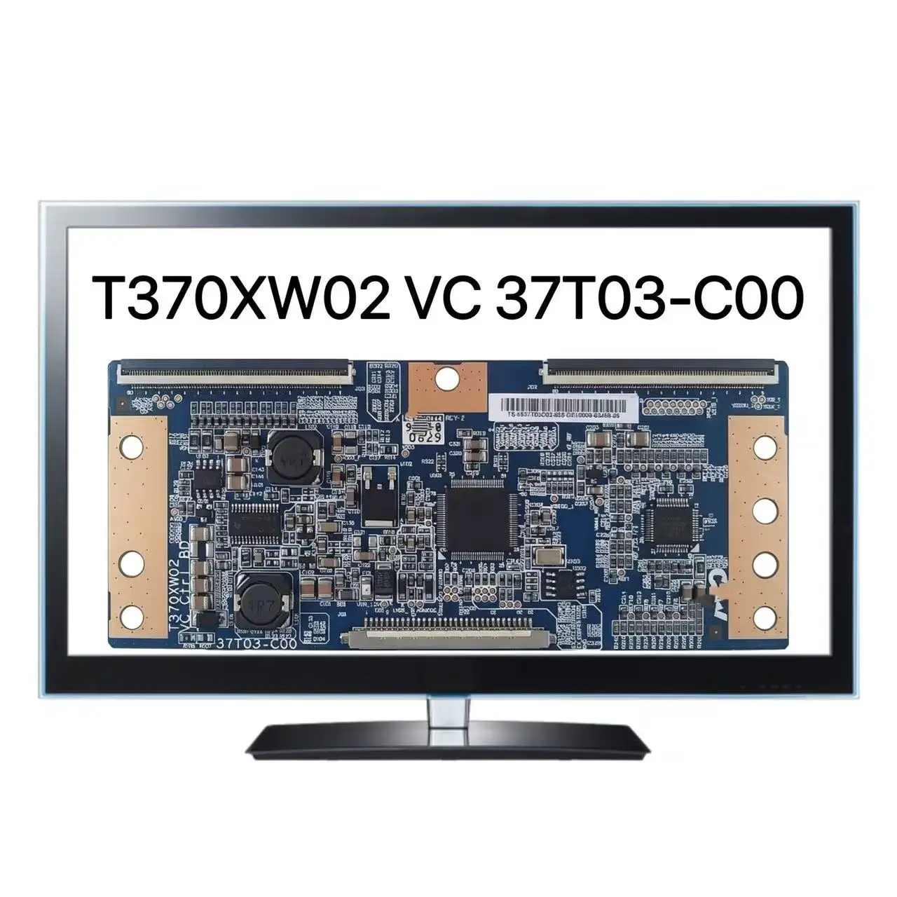Placa Lógica T370XW02 VC 37T03-C00 Placa T-CON Placa Gráfica para TV LCD Adequada para 37 polegadas 37T03-COO T370XW02 VC TCON de Boa Qualidade