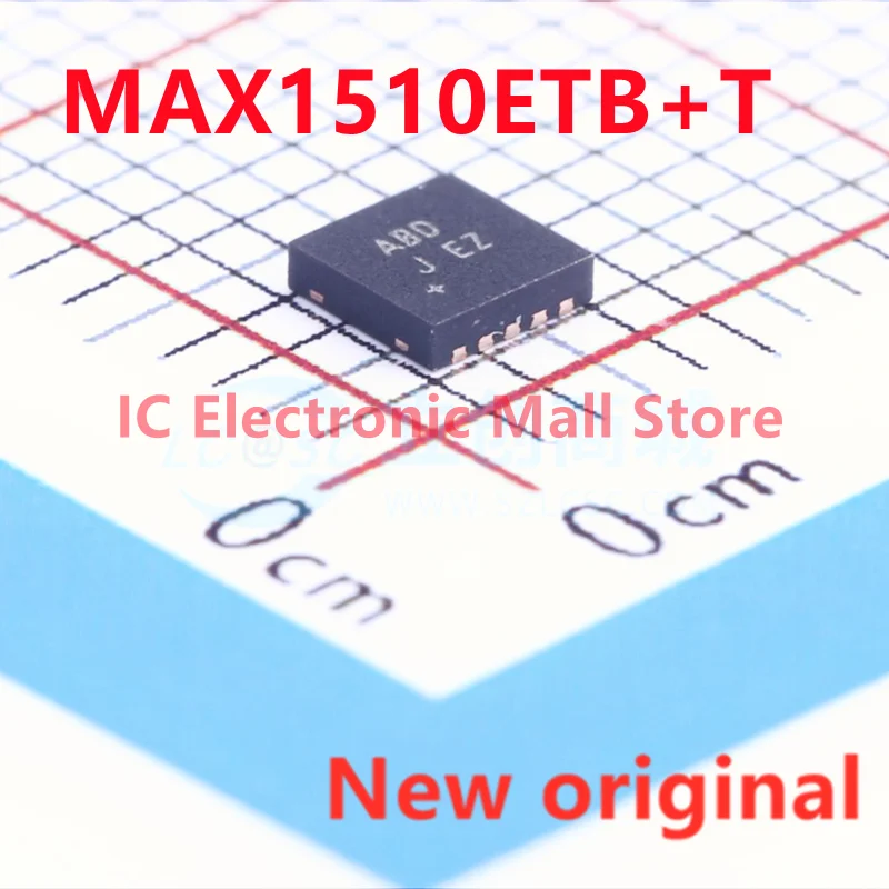 10PCS New original MAX1510ETB+T MAX1510ETB silk screen ABD TDFN-10 linear regulator chip