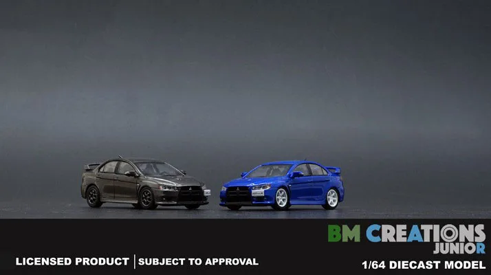 BM Creations 1:64  Lancer Evolution X  Diecast Alloy Toy Cars Simulation Model For Collection gift