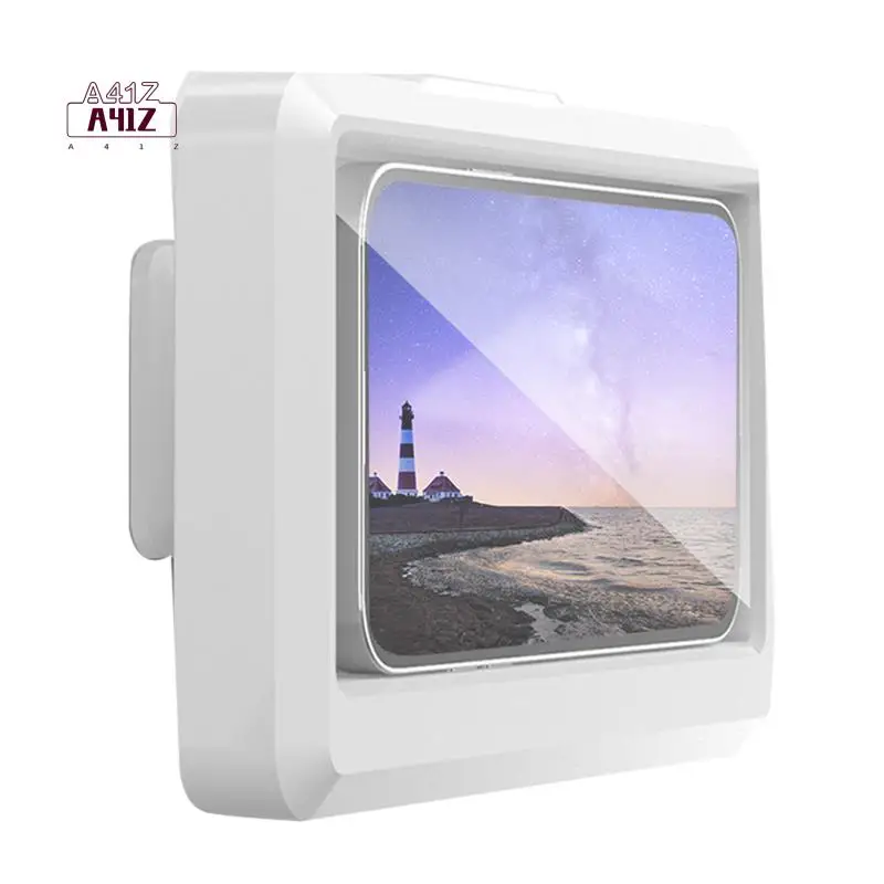 

A41Z-держатель для мобильного телефона для ванной комнаты, водонепроницаемый сенсорный чехол, настенный кухонный туалет, ящик для хранения смартфона, подставка