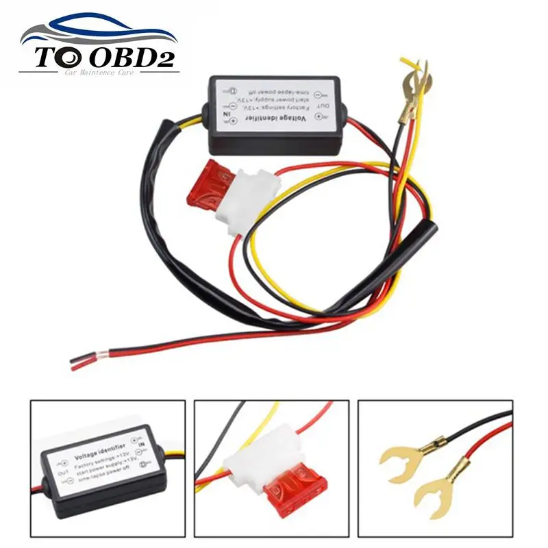 

1PCS DRL Controller Auto Car LED Daytime Running Lights Controller Relay Harness Dimmer On/Off 12-18V Fog Light Controller