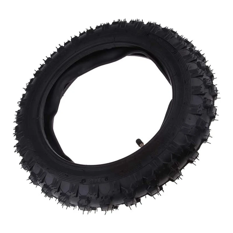 2.50-10 Inch 2Pcs Motorcycle Wheel Tire Rubber Anti-Skid Tire For Yamaha Yamaha PW50 Honda CRF50 XR50