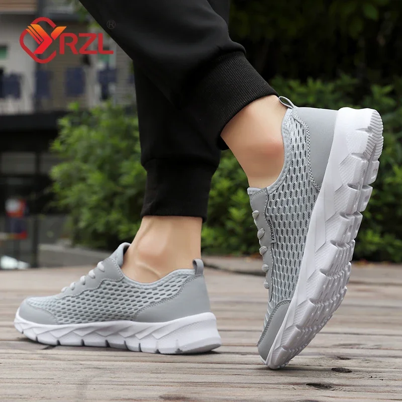 YRZL Big Size Tennis voor Heren Lichtgewicht Sneakers Hoge kwaliteit Ademende Outdoor Atletische Jogging Sport Running Wandelschoenen