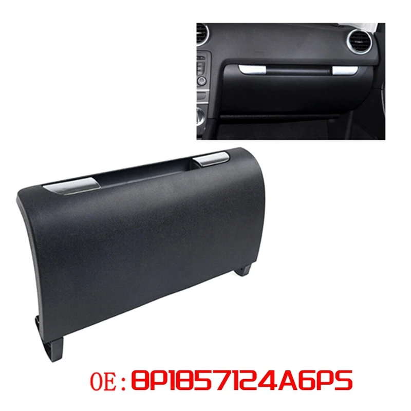 Car Glove Compartment Lid Storage Box Cover For  A3 S3 8P 2004-2012 Left Hand Drive 8P1857124A6PS Replacement Parts 1 Piece