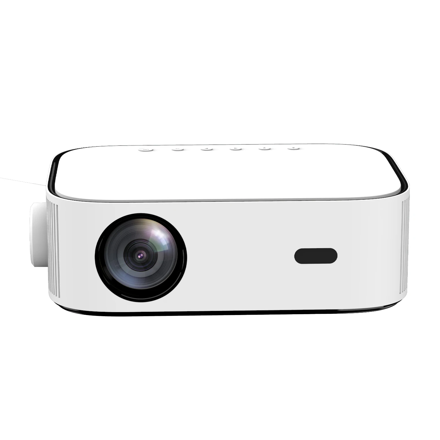 Hoge Helderheid 500 Ansi Lumen Volledige 3d Projector 4K Android Projector Home Theater 1080P Projector