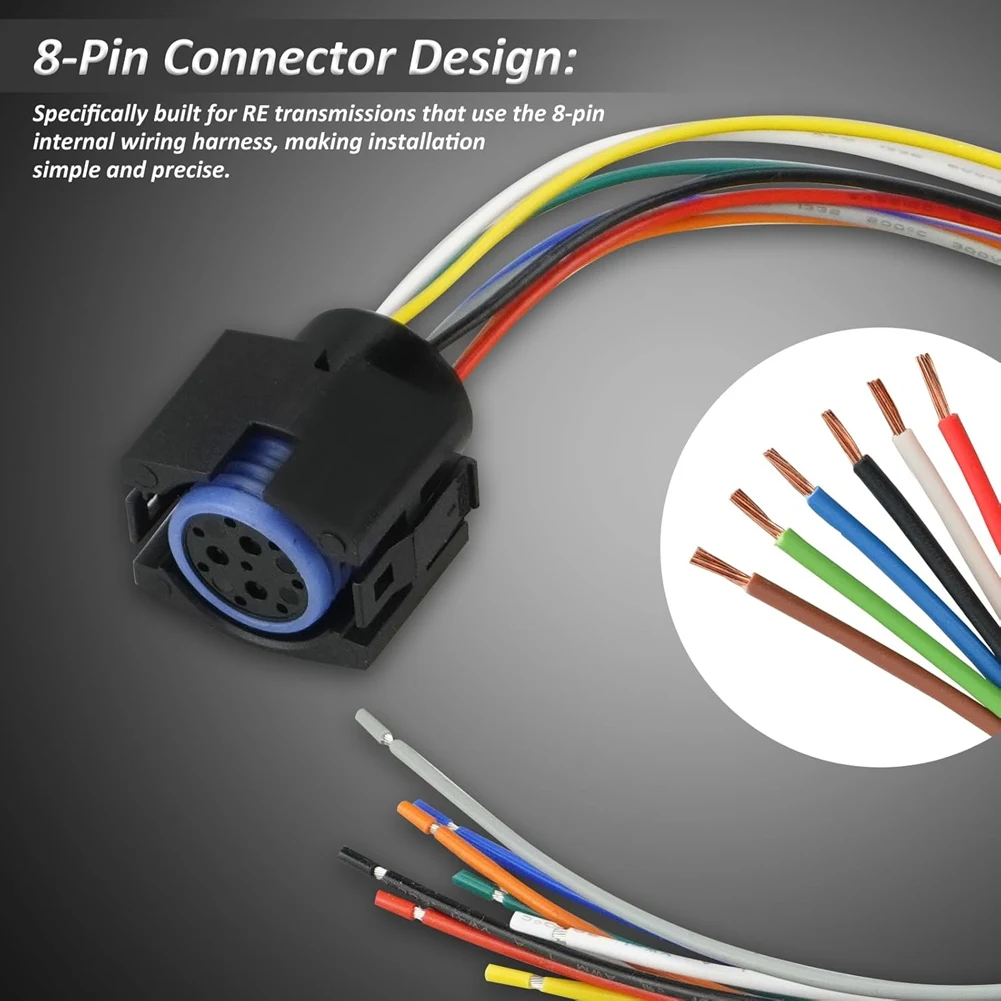 

Точный комплект для ремонта жгута проводов коробки передач для Dodge Jeep для 4.0L 5.2L 42RE 44RE 46RE 48RE - заменяет номер детали 12445BK 35