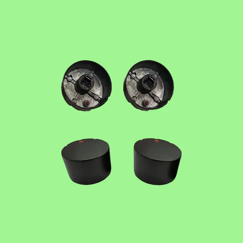 6 Pcs  Alloy Material Rotary Switches Round Knob Gas Stove Burner Handles  Oven For  Kitchen Gas Stove Parts