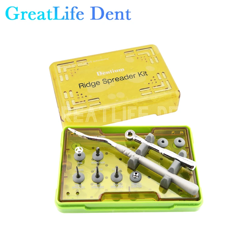 

GreatLife Dent 100% Original Dentium XRSK Dental Implant Surgery Tools Dentium Ridge Spreader Drills RS Kit