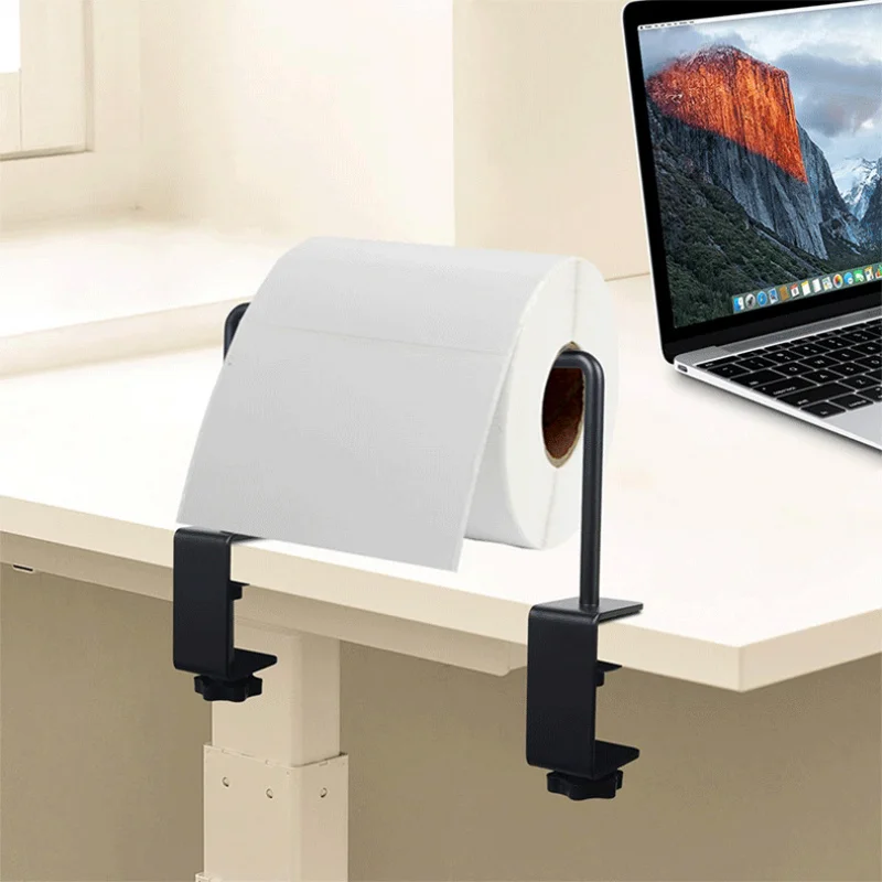 

Painting supplies storage metal craft adjustable paper roll holder desktop dispenser for packaging use