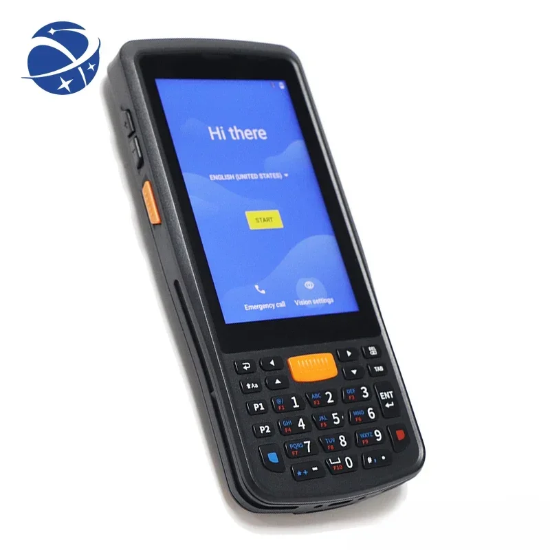 

YYHC Rugged Android 11 PDA Mobile Handheld Terminal 2D Scanner Data Reader Equipped with Keyboard