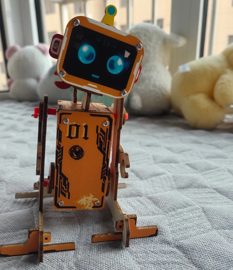 

Children DIY Voice-controlled Robots By Hand High-tech Intelligent Toys Children's Science Experiment Material kit G350