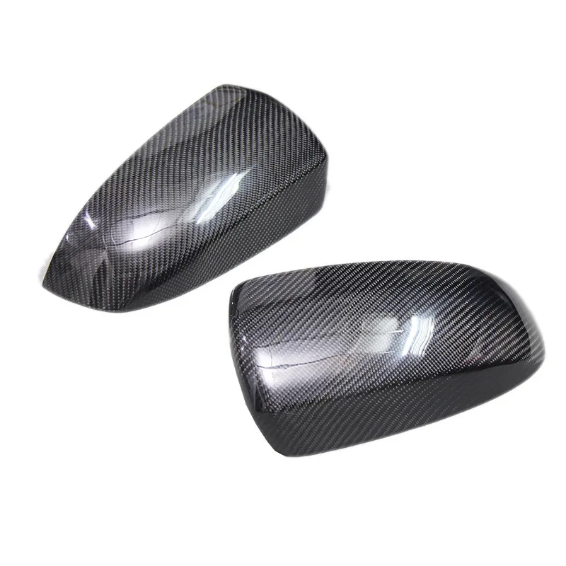 

Real Carbon Fiber Door Side Wing Rearview Mirror Cover Caps For 2008-2013 BMW X5 X6 E70 E71 Add On Style