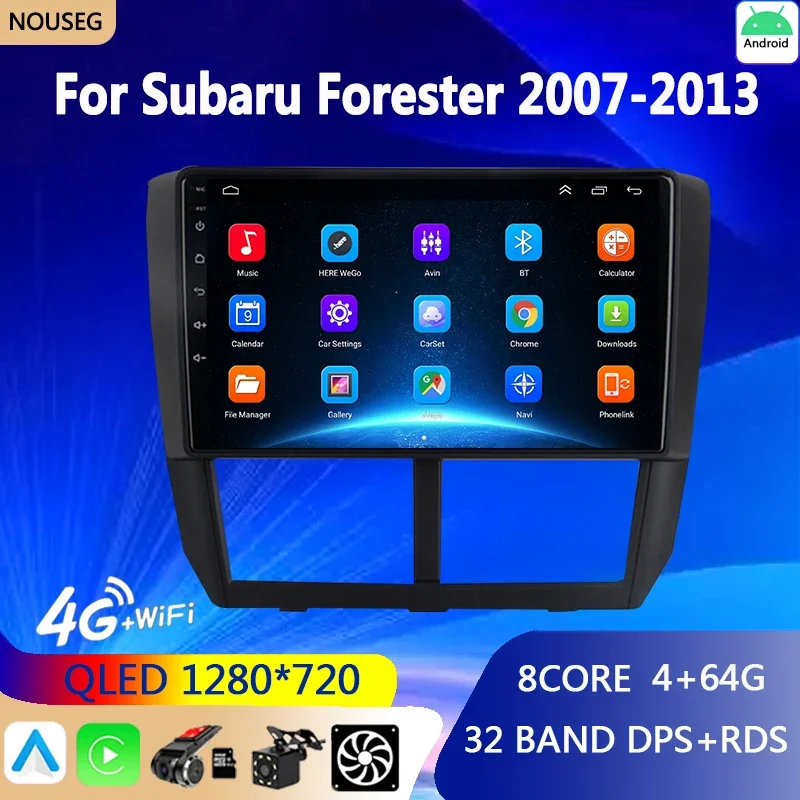 

Android 10 Auto for Subaru Forester 3 SH 2007-2013 4G+WiFi Car Radio Multimidia Video Player Navigation GPS Head Unit BT