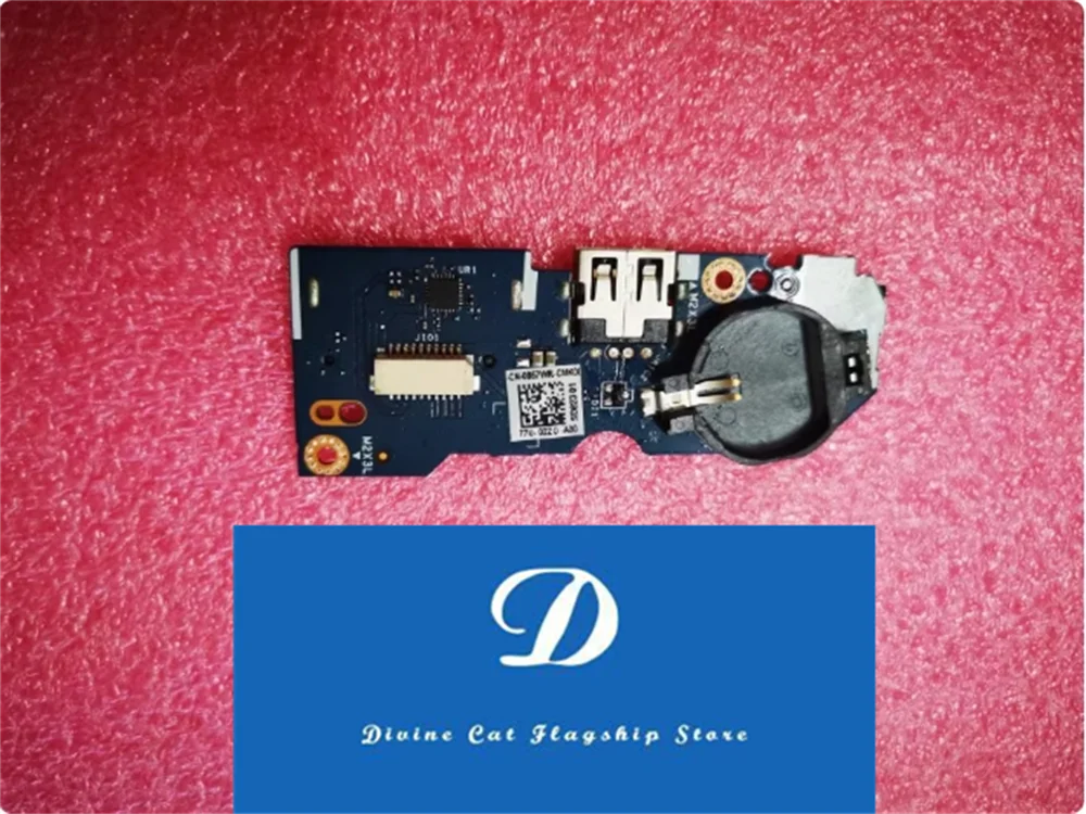 FOR  Dell 14 7460 7472 LS-D823P USB Switch Board