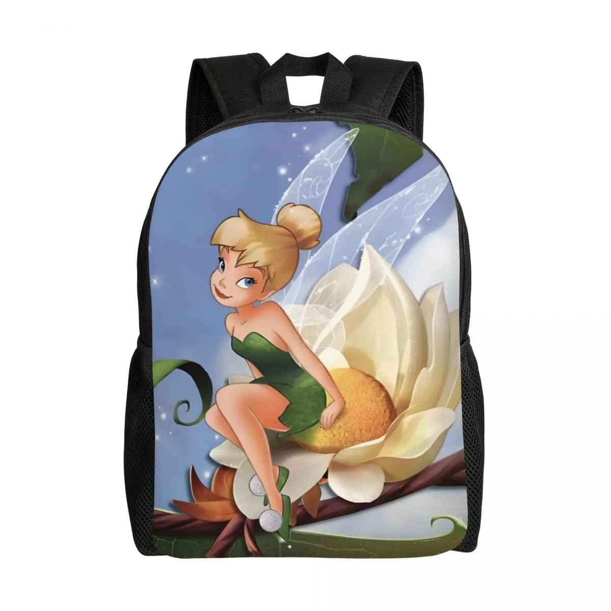 

Рюкзаки Tinkerbell для мужчин и женщин, модная сумка для книг для колледжа, школьные посыпающие волшебные сумки