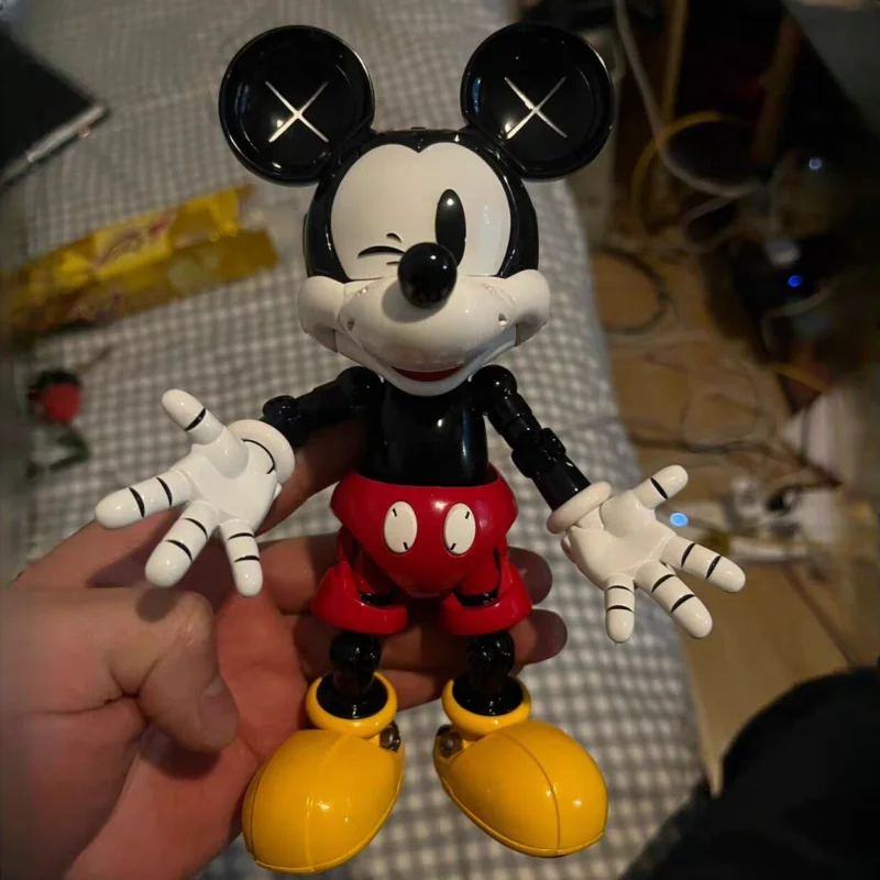 

In Stock Heatboys Fire Boy Anime Disney Mickey Mouse Mech Mickey 19cm Alloy Finished Toy