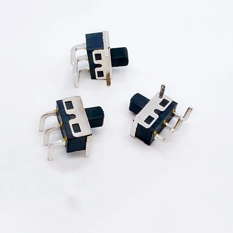 

SS12D11G5 horizontal handle with height 5MM 1P2T 90-degree 5-pin bent plug board 2-position 3-pin toggle switch high current
