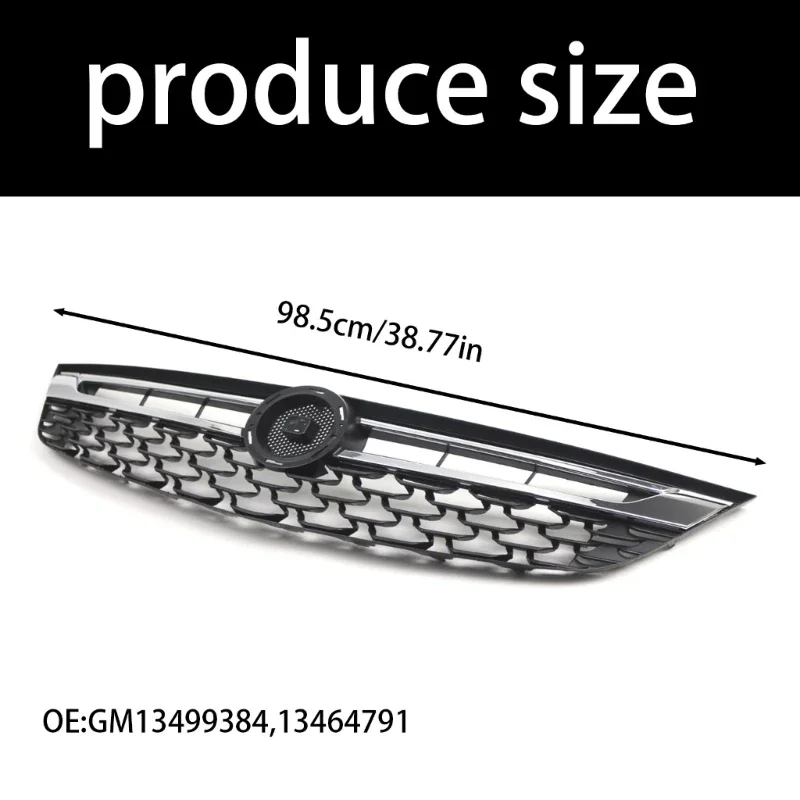 GRILL GRILL GRILL GM13499384 13464791 لعام 2015-2019 مسبقات استبدال الجزأ #6