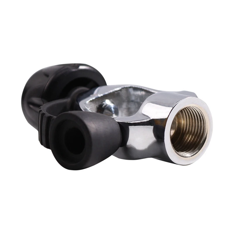 300Bar 4500Psi DIN To Yoke Regulator Adapter Scuba Diving Tank High Pressure Filling Valve Din Station with Dust Cap-A07G image 2