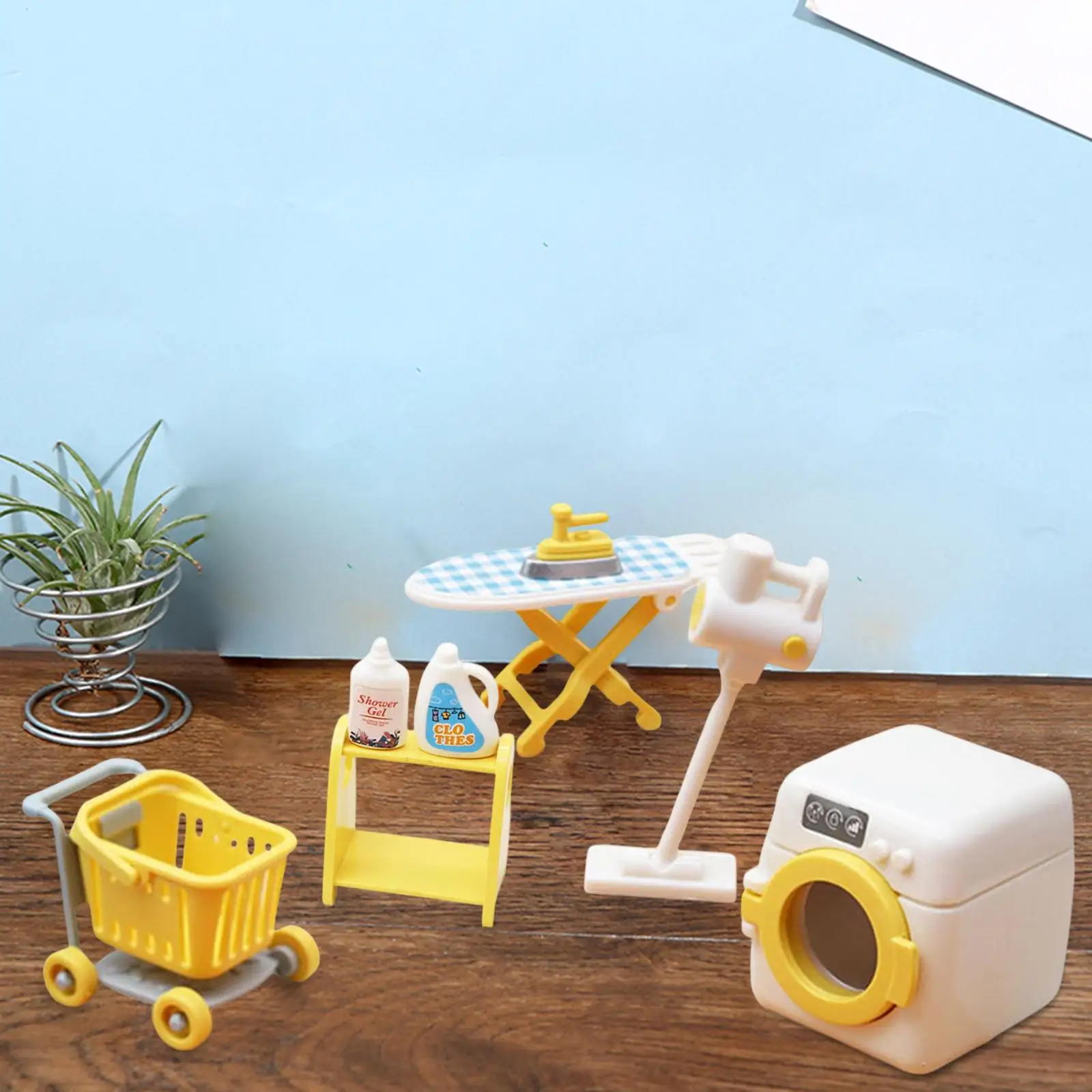 

1/18 Dolllhouse Laundry Room Accessories DIY Scene Accessories