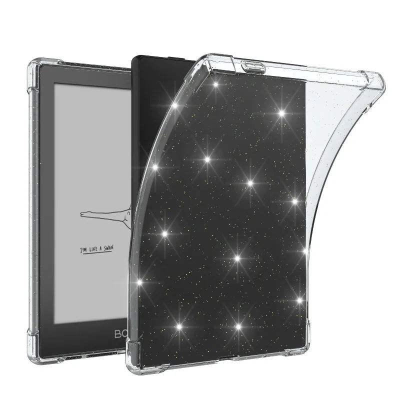 Case For Onyx Boox Poke 7 Pro 6 5 6S 5S 6inch Clear TPU Back Silicone Shockproof Airbags Tablet Coque for Boox Go 6