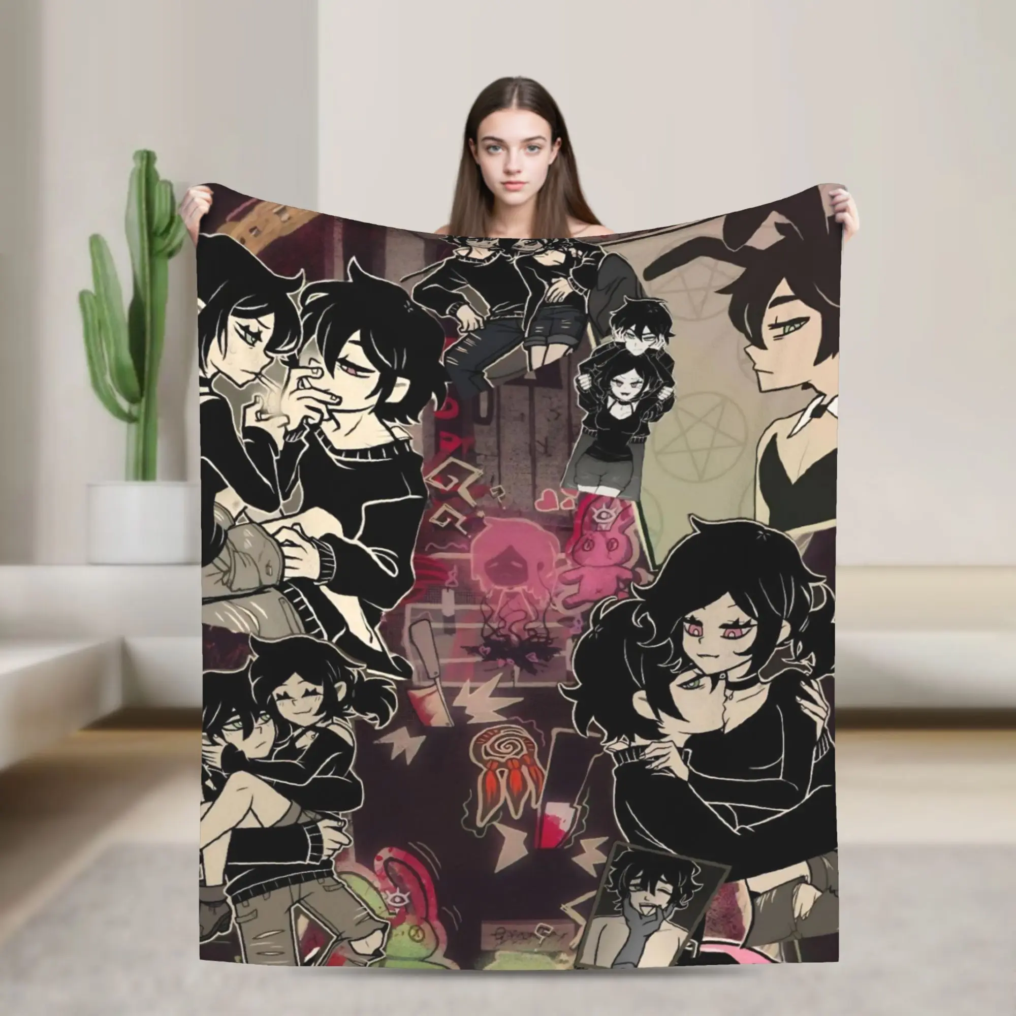 

The Coffin of Andy and Leyley Games Blanket Multiple Sizes Super Soft Cozy Throw Blankets for Couch Sofa and Bed