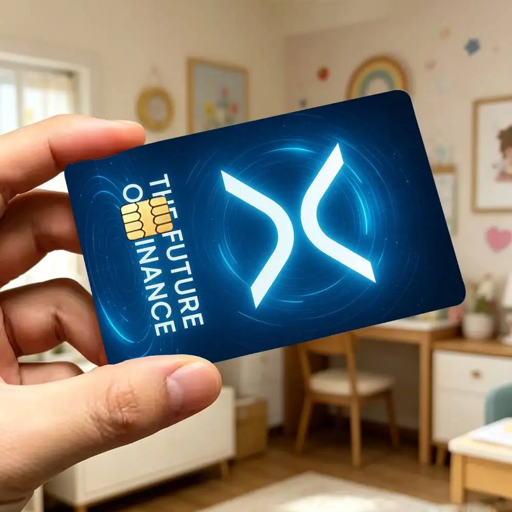 X-Xrp R-Ripple Sticker Decoration Creative Bank Card Bus Metro Waterproof Sticker