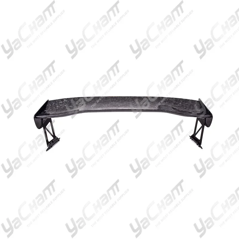 CF Carbon Fiber GT Wing w/ Metal Stands Fit For 2002-2007 Subaru Impreza  WRX/STI 7th-9th GDA/GDB Voltex Type 2V