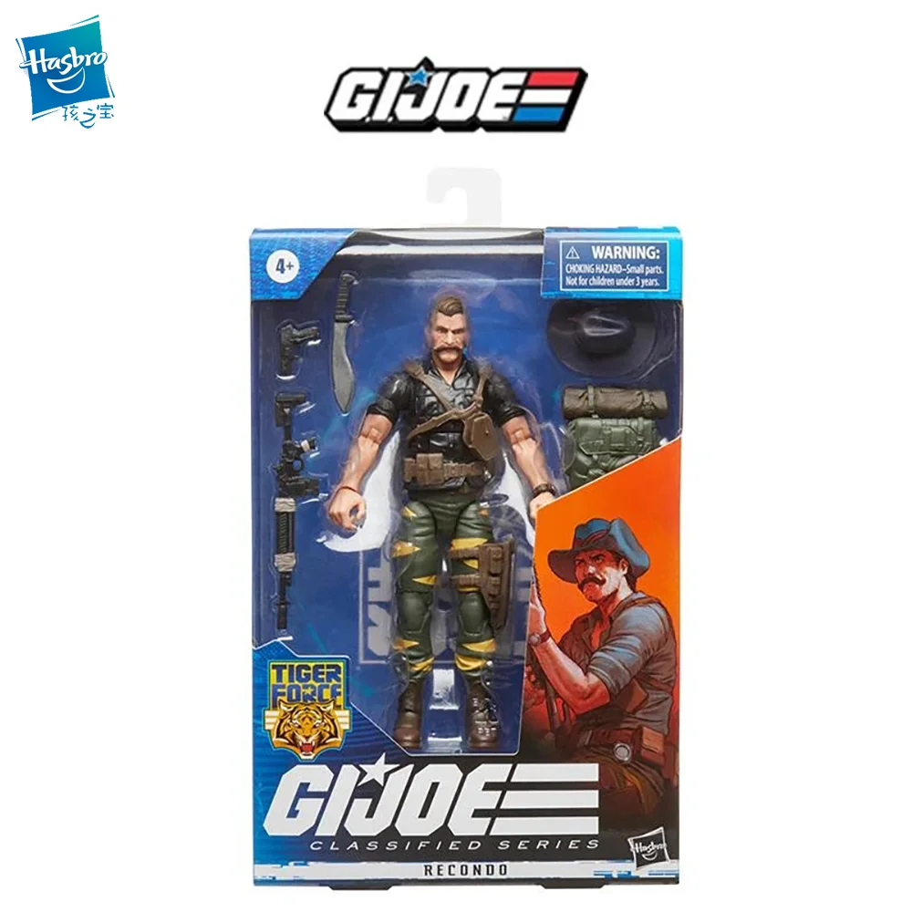 

Hasbro G.I.JOE Classified Series Tiger Force Recondo 6 Inches 16Cm Action Figure Children's Toy Gifts Collect Toys