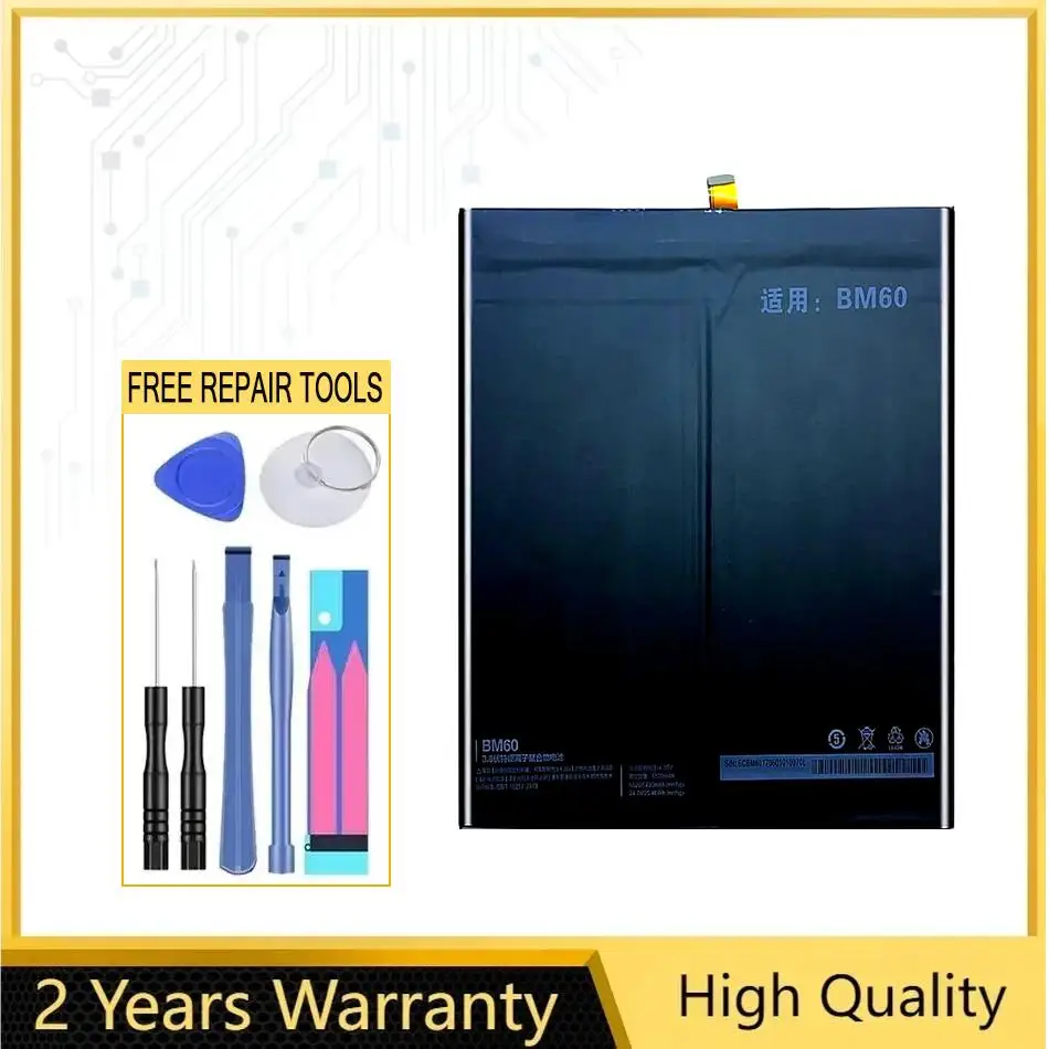 

Battery BM60 6520Mah For Xiaomi Mipad 1 Replacement Durable Tablet