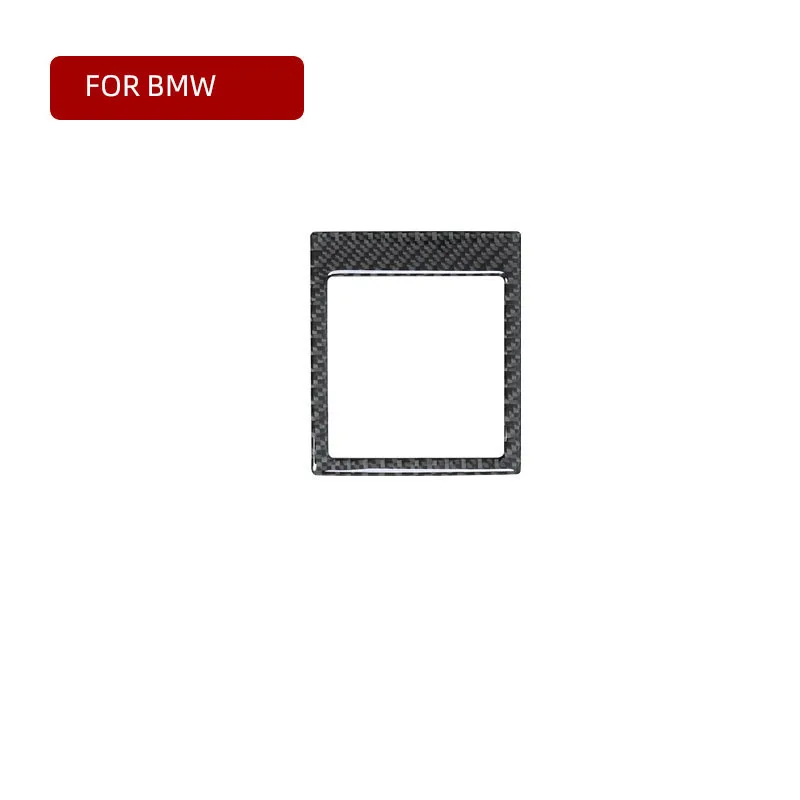 

For BMW 98-03 5 Series E39 Carbon Fiber Interior Modification Parts Central Control Storage Box Decoration Stickers
