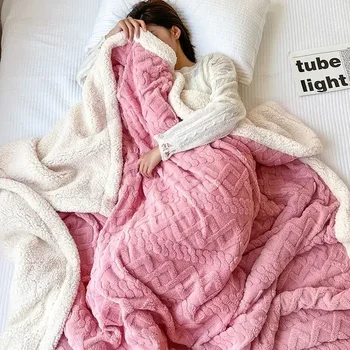 Double Layer Flannel Blanket 1