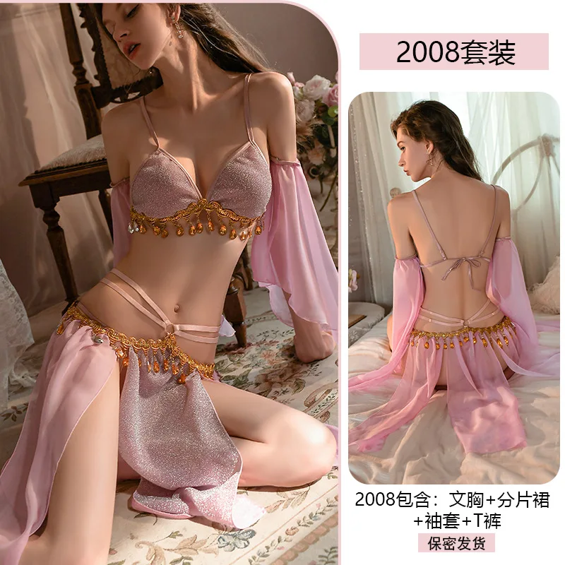 Chinese Ancient Han Fu Exquisite and Alluring Sexy Lingerie Seductress Inspired By The Enchanting Dance Costumes of Ancient Time