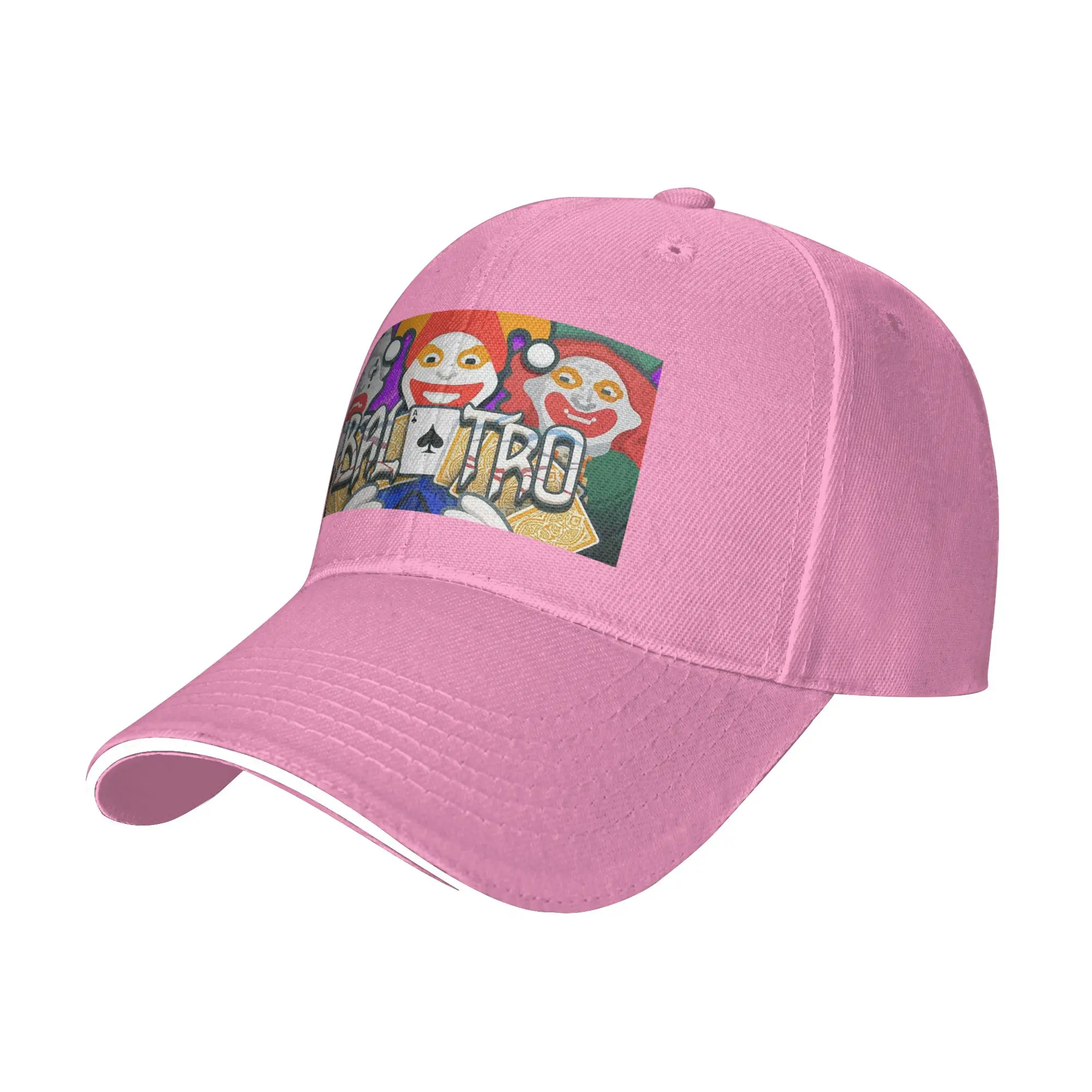 Balatro Playing Card Jocker Lusty Joker Cap Casual Baseball Caps Adjustable Hat Hip Hop Summer Unisex Baseball Hats Customizable