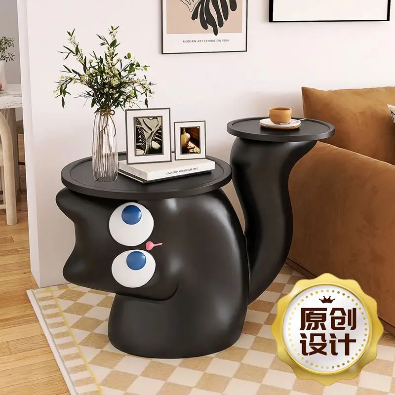 

Creative Living Room Side Table Ornament Cream Wind Small Coffee Table Mobile Bedside Sofa Side Bedroom Decoration