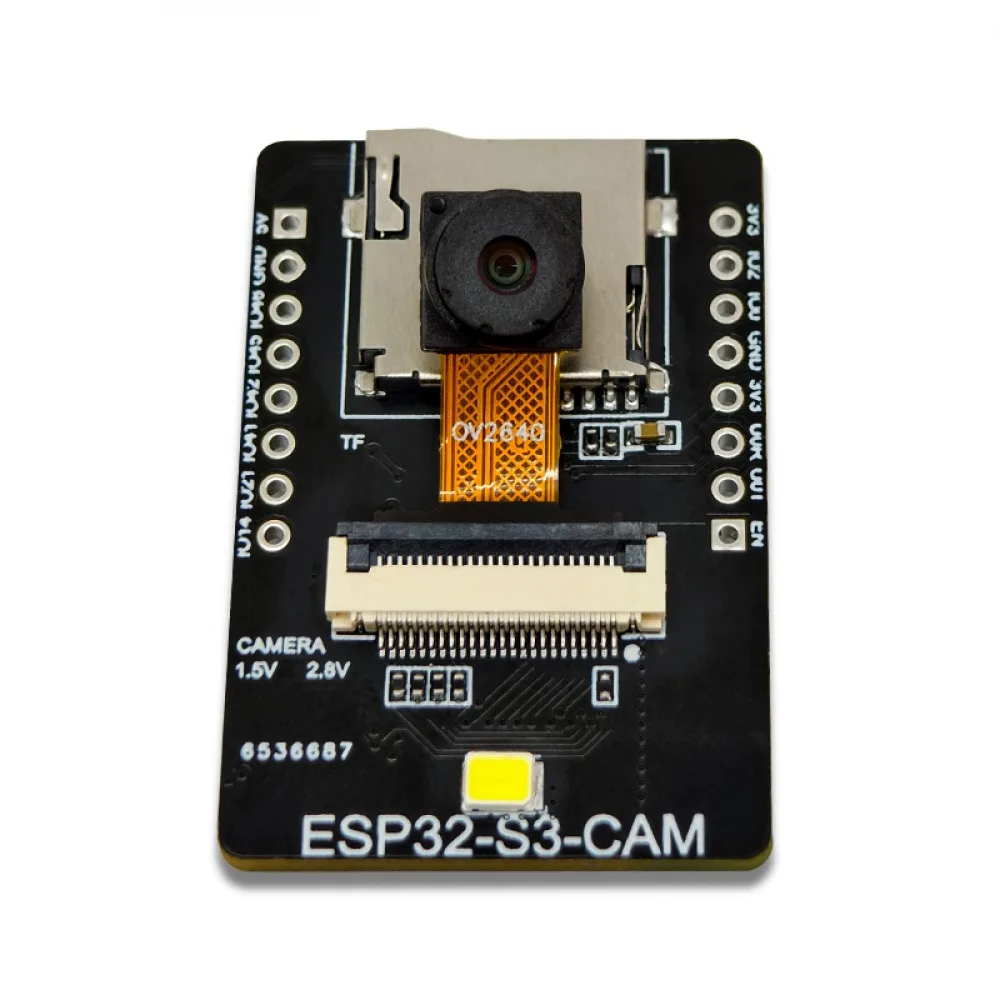 ESP32-S3-CAM Модуль Wi-Fi камеры Type-C ESP32 Последовательный порт с Wi-Fi и Bluetooth-совместимая макетная плата поддерживает OV2640 OV5640