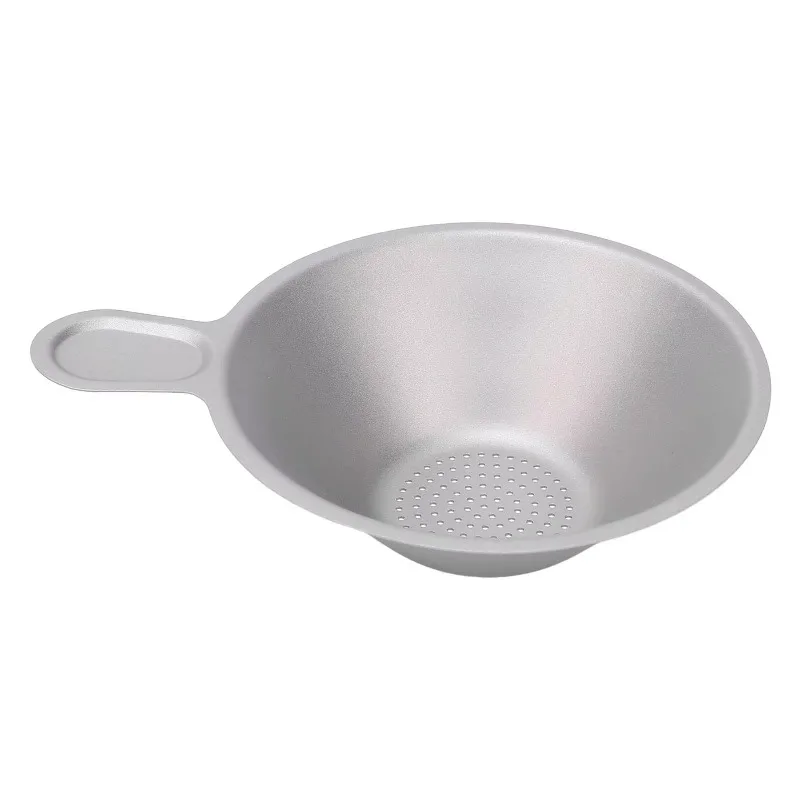 Multifunctional Fine Mesh Tea Strainer Small Sieve Colander Ti Tea Filter for Gongfu Tea Brewing with Integrated Design