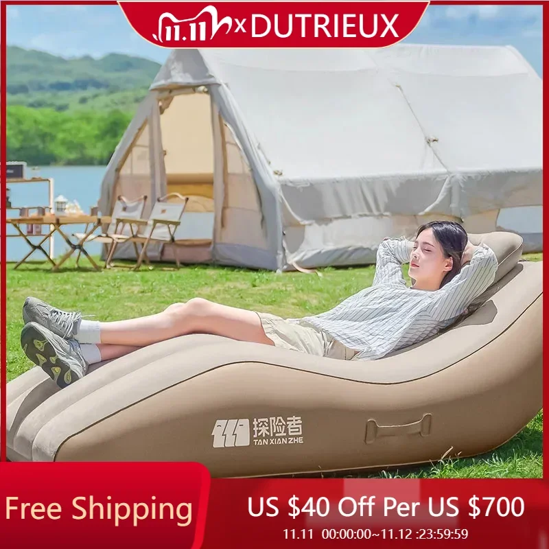 Curved Floor Inflatable Sofa Modern Luxury Outdoor Single Comfortable Inflatable Sofa Relaxing Muebles Entrance Hall Furniture