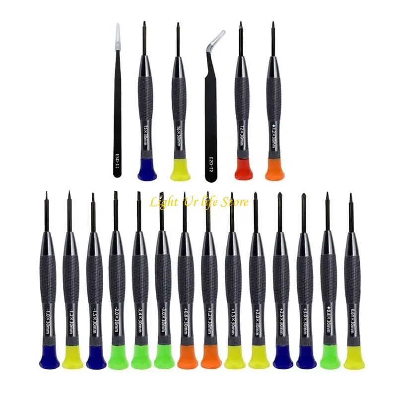 63HA Professional Miniature Screwdriver Set Tip Tool for Phone Laptop Fixing