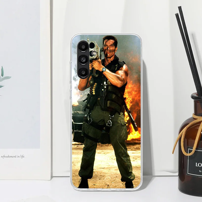 Arnold Schwarzenegger Terminator Phone Case For Samsung Galaxy A15 A25 A35 A55 A14 A24 A34 A54 A13 A23 A33 A53 A12 A22 A32 A52 A