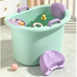 Children Bathroom Bathtub Shower 0-15 Year Kids Portable Thick Home Baby Bathtub Bucket Spa Bath