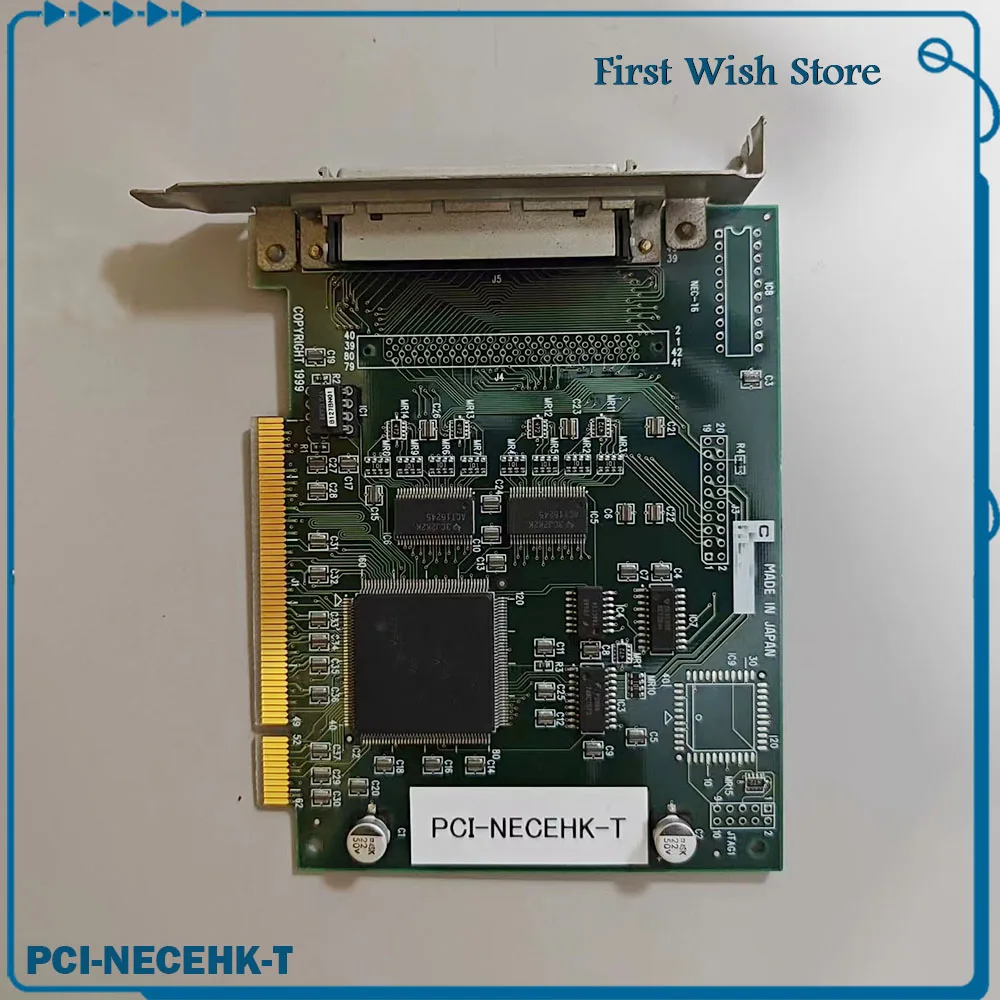 

Remove the machine card PCI-NECEHK-T COPYRIGHT 1999