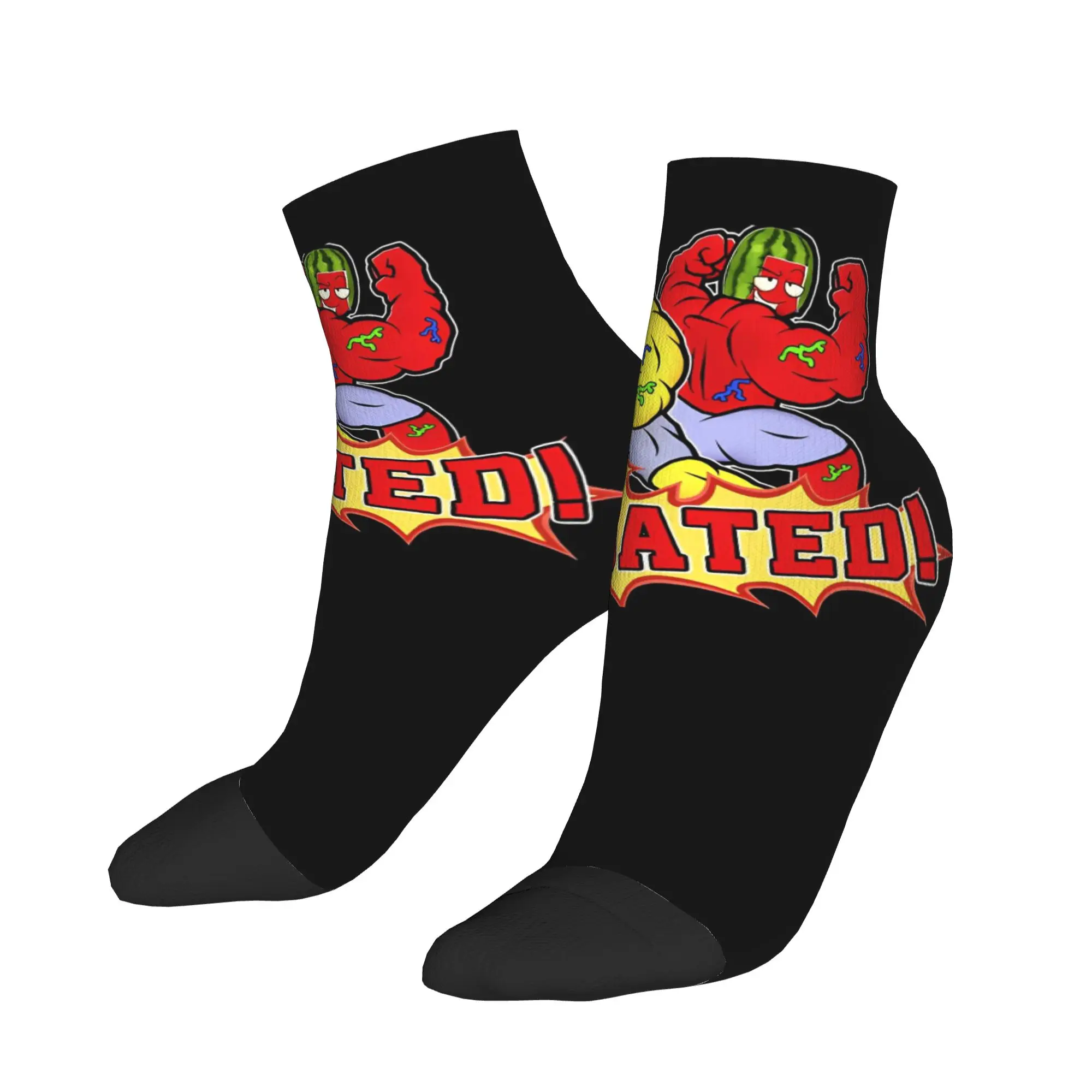 Calcetines Sunny And Melon, medias súper suaves Harajuku, accesorios para todas las estaciones, regalo de cumpleaños unisex